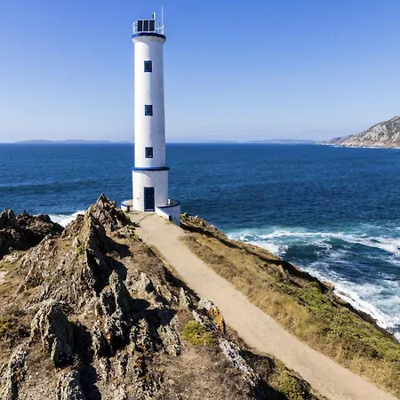 Ferienhaus Casa Centenaria Con Vistas Al Mar A 15 Minutos De Vigo Vilaboa